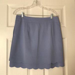 Ann Taylor Loft Scalloped Skirt